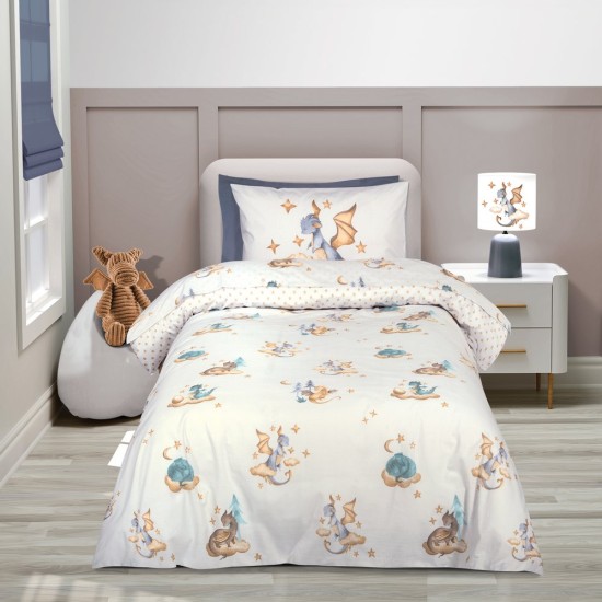 Παπλωματοθήκη Παιδική Μονή Σετ Essential Junior Prints 8840 Polo Club (160x240) 2Τεμ