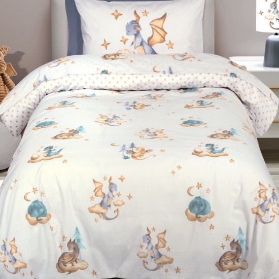 Παπλωματοθήκη Παιδική Μονή Σετ Essential Junior Prints 8840 Polo Club (160x240) 2Τεμ