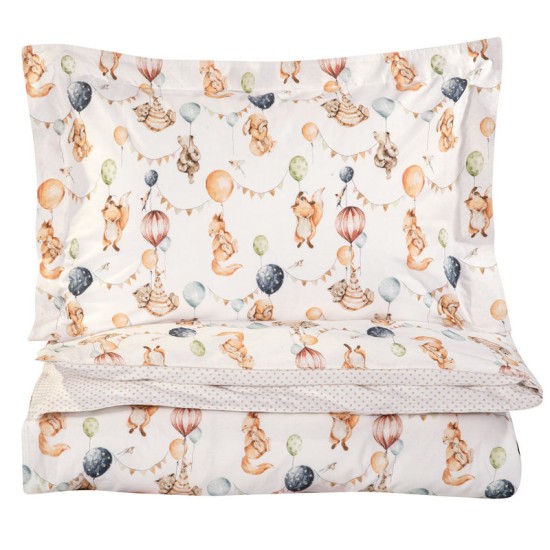 Παπλωματοθήκη Παιδική Μονή Σετ Essential Junior 8850 Cotton Polo Club (160x240) 2Τεμ