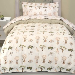 Παπλωματοθήκη Παιδική Μονή Σετ Essential Junior 8860 Cotton Polo Club (160x240) 2Τεμ