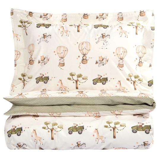 Παπλωματοθήκη Παιδική Μονή Σετ Essential Junior 8860 Cotton Polo Club (160x240) 2Τεμ