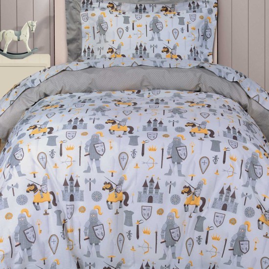 Παπλωματοθήκη Παιδική Μονή Σετ Essential Junior 8861 Cotton Polo Club (160x240) 2Τεμ