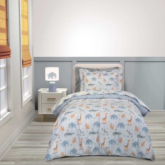 Παπλωματοθήκη Παιδική Μονή Σετ Essential Junior 8867 Cotton Polo Club (160x240) 2Τεμ