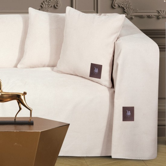 Ριχτάρι Τριθέσιου Premium 3922 Microchenille Polo Club (180x300) 1Τεμ