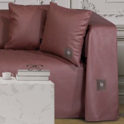 Ριχτάρι Τριθέσιου Premium 3928 Leather Like Polo Club (180x300) 1Τεμ