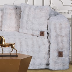 Ριχτάρι Διθέσιου Premium 3937 Rabbit Faux Fur Polo Club (180x250) 1Τεμ