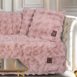 Ριχτάρι Διθέσιου Essential Throws Premium 3945 Rabbit Faux Fur Polo Club (180x250) 1Τεμ