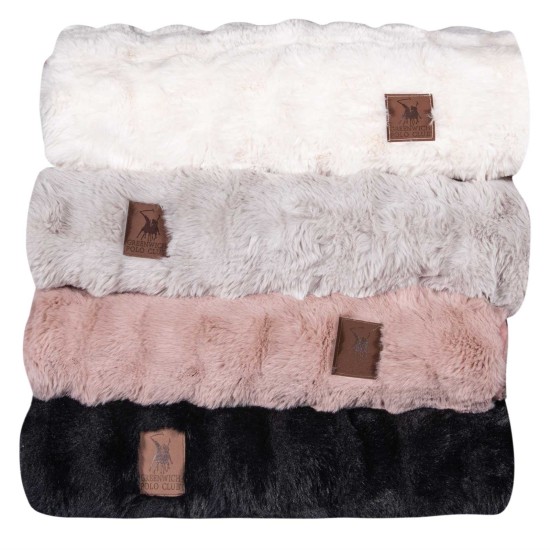 Ριχτάρι Διθέσιου Essential Throws Premium 3945 Rabbit Faux Fur Polo Club (180x250) 1Τεμ