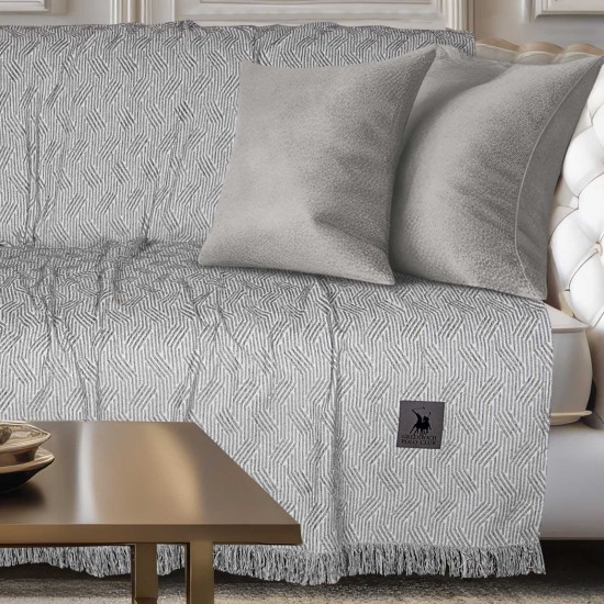 Ριχτάρι Τριθέσιου Essential Throws 3950 Chenille Polo Club (180x300) 1Τεμ