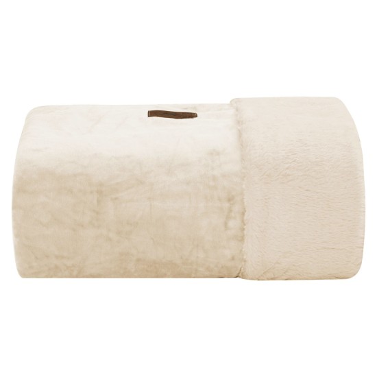 Ριχτάρι Τριθέσιου Essential Throws Premium 3968 Rabbit Faux Fur Velvet Polo Club (180x300) 1Τεμ