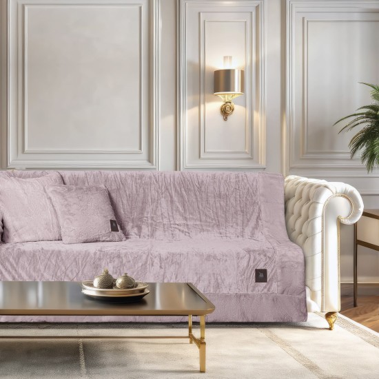 Ριχτάρι Διθέσιου Essential Throws Premium 3969 Rabbit Faux Fur Velvet Polo Club (180x250) 1Τεμ