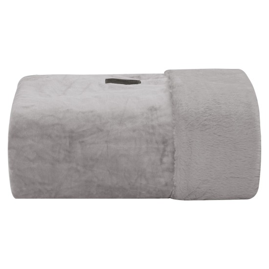 Ριχτάρι Τριθέσιου Essential Throws Premium 3970 Rabbit Faux Fur Velvet Polo Club (180x300) 1Τεμ