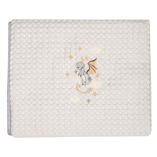 Κουβέρτα Πικέ Κούνιας Essential Baby Prints 8840 Cotton Polo Club (110x150) 1Τεμ