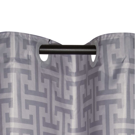 Κουρτίνα Μπάνιου Υφασμάτινη Essential Curtain 3120 Polo Club (Μ:200 x Υ:180 εκ) 1Τεμ