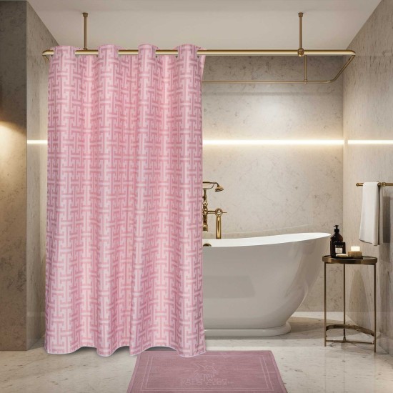 Κουρτίνα Μπάνιου Υφασμάτινη Essential Curtain 3121 Polo Club (Μ:200 x Υ:180 εκ) 1Τεμ
