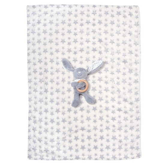 Κουβέρτα Fleece Αγκαλιάς Essential Baby 8844 Polo Club (75x100) 1Τεμ