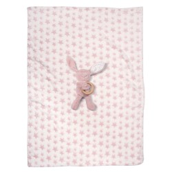 Κουβέρτα Fleece Αγκαλιάς Essential Baby 8845 Polo Club (75x100) 1Τεμ