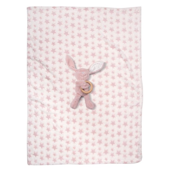 Κουβέρτα Fleece Αγκαλιάς Essential Baby 8845 Polo Club (75x100) 1Τεμ