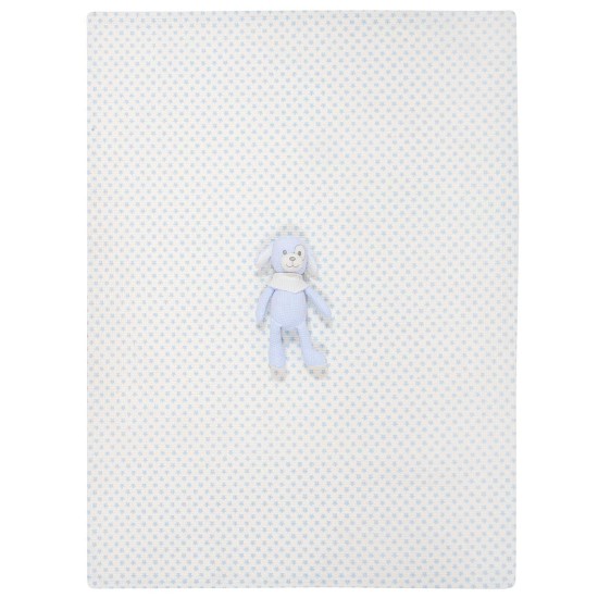 Κουβέρτα Πικέ Αγκαλιάς Essential Baby 8856 Cotton & Παιχνίδι Polo Club (75x100) 2Τεμ
