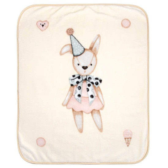 Κουβέρτα Βελουτέ Κούνιας Essential Baby 8859 Cotton Polo Club (110x140) 1Τεμ