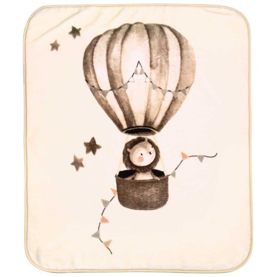 Κουβέρτα Βελουτέ Κούνιας Essential Baby 8860 Cotton Polo Club (110x140) 1Τεμ