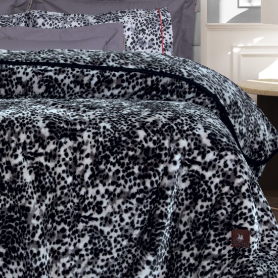 Κουβέρτα Βελουτέ Μονή Essential Blanket 3434 Velour Polo Club (160x220) 1Τεμ