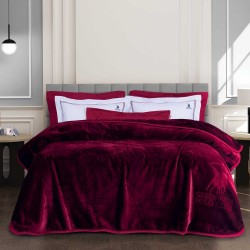 Κουβέρτα Βελουτέ Υπέρδιπλη Essential Blanket 3438 Velour Polo Club (220x240) 1Τεμ