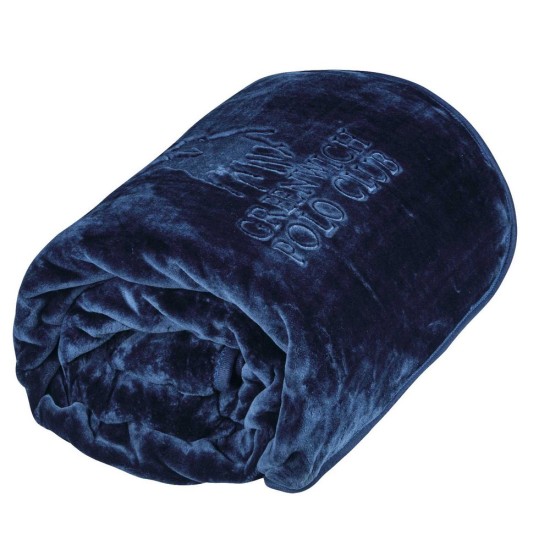 Κουβέρτα Βελουτέ Υπέρδιπλη Essential Blanket 3439 Velour Polo Club (220x240) 1Τεμ