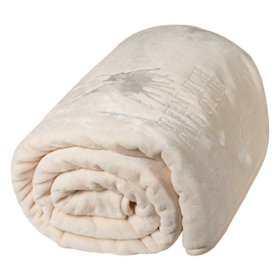 Κουβέρτα Βελουτέ Μονή Essential Blanket 3441 Velour Polo Club (160x240) 1Τεμ