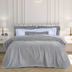 Κουβέρτα Βελουτέ Μονή Essential Blanket 3442 Velour Polo Club (160x240) 1Τεμ