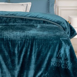 Κουβέρτα Βελουτέ Υπέρδιπλη Essential Blanket 3498 Supersoft Polo Club (220x240) 1Τεμ