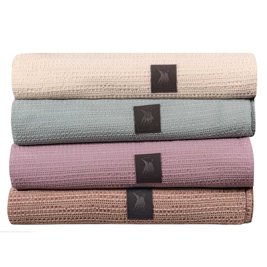 Κουβέρτα Πικέ Μονή Essential 4459 Stonewashed Cotton Polo Club (160x240) 1Τεμ