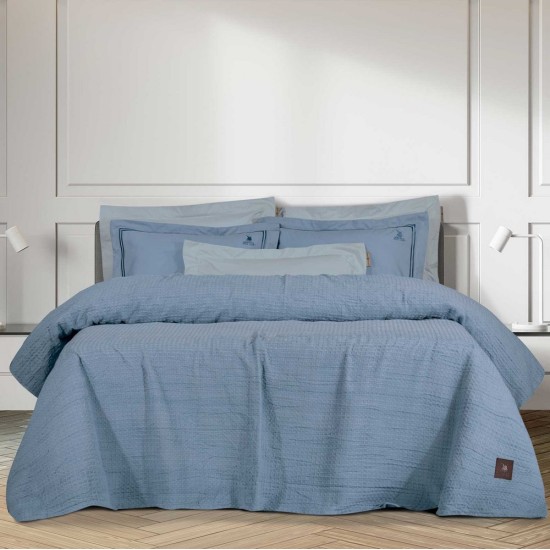 Κουβέρτα Πικέ Υπέρδιπλη Essential Blanket Solid 3400 Polo Club (230x250) 1Τεμ