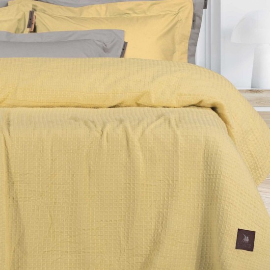 Κουβέρτα Πικέ Υπέρδιπλη Essential Blanket Solid 3405 Polo Club (230x250) 1Τεμ