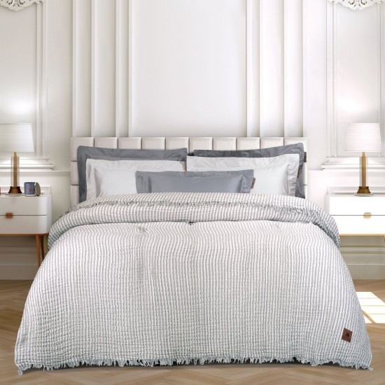 Κουβερλί Υπέρδιπλο Essential Muslin 3467 Cotton Polo Club (220x240) 1Τεμ