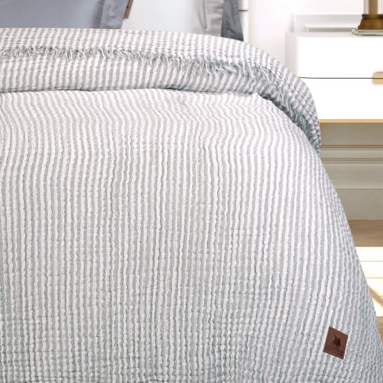 Κουβερλί Υπέρδιπλο Essential Muslin 3467 Cotton Polo Club (220x240) 1Τεμ