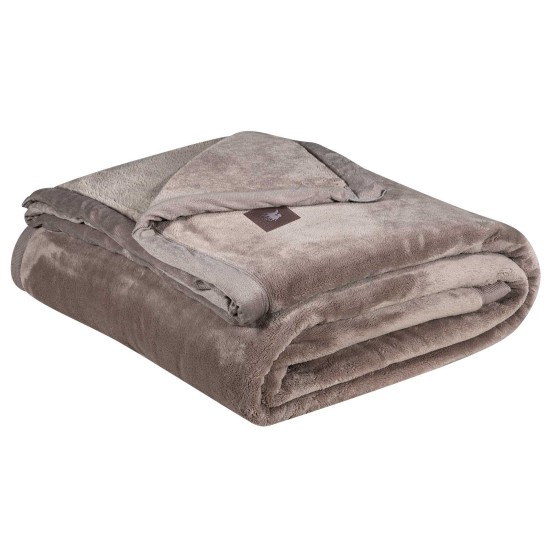 Κουβέρτα Βελουτέ King Size Essential Blanket 3973 Supersoft Polo Club (240x250) 1Τεμ