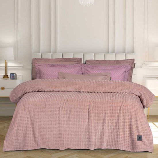 Κουβέρτα Fleece Υπέρδιπλη Essential Blanket 3449 Polo Club (220x240) 1Τεμ