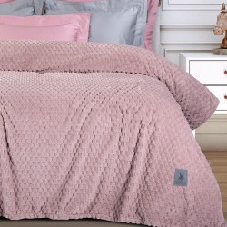 Κουβέρτα Fleece Υπέρδιπλη Essential 3474 Polo Club (220x240) 1Τεμ