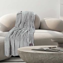 Κουβέρτα Fleece Καναπέ Essential Blanket 4439 Polo Club (130x170) 1Τεμ