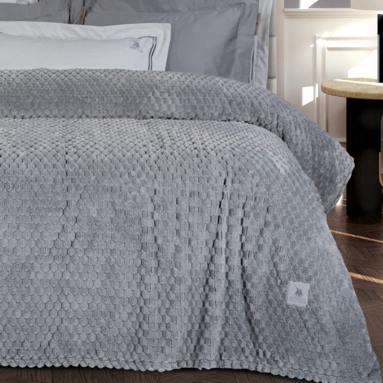 Κουβέρτα Fleece Υπέρδιπλη Essential 3476 Polo Club (220x240) 1Τεμ