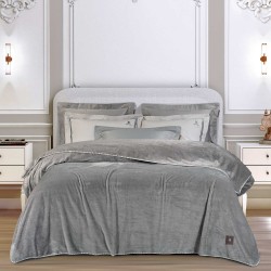 Κουβέρτα Fleece Υπέρδιπλη Essential Blanket 4439 Polo Club (220x240) 1Τεμ
