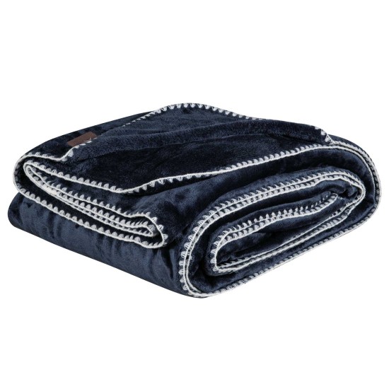 Κουβέρτα Fleece Υπέρδιπλη Essential Blanket 4442 Polo Club (220x240) 1Τεμ