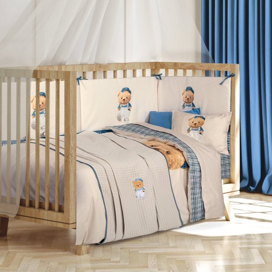 Κουβέρτα Πικέ Αγκαλιάς Essential Baby Prints 8842 Cotton Polo Club (75x110) 1Τεμ Κουβέρτα Πικέ Αγκαλιάς Essential Baby Prints 8842 Cotton Polo Club (75x110) 1Τεμ