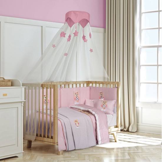 Κουβέρτα Πικέ Αγκαλιάς Essential Baby Prints 8843 Cotton Polo Club (75x110) 1Τεμ