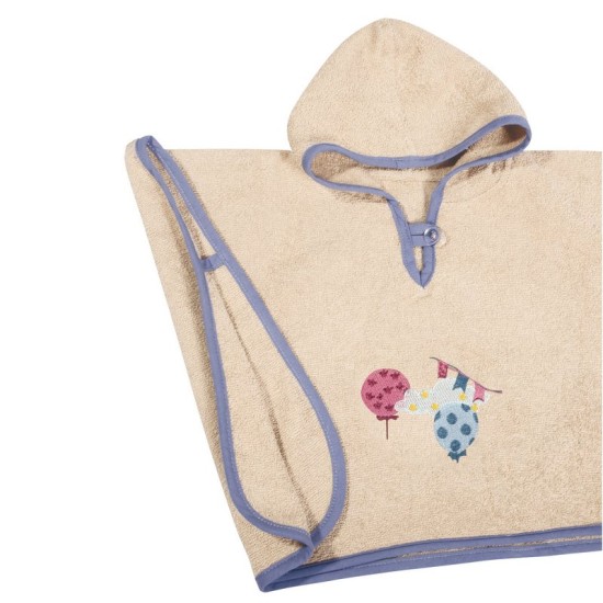 Πόντσο Βρεφικό Με κέντημα Essential Baby 2935 Cotton Polo Club (40x60) 1Τεμ