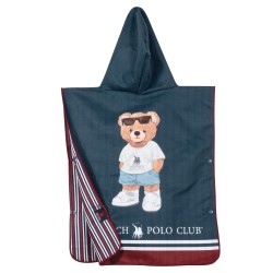 Poncho Παιδικά Θαλάσσης Essential Micro 4042 Junior Prints Polo Club (50x115) 1Τεμ