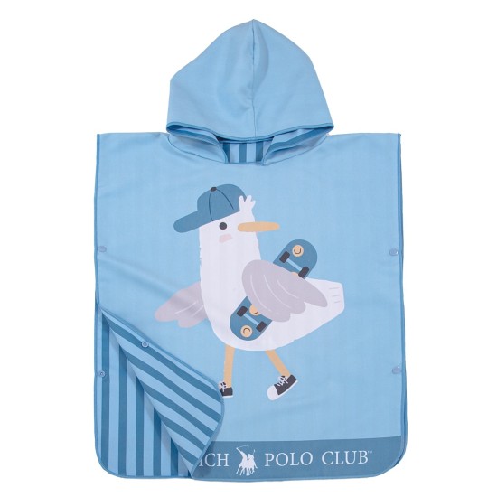 Poncho Θαλάσσης Παιδικο Essential Junior 4177 Micro Polo Club (50x115) 1Τεμ