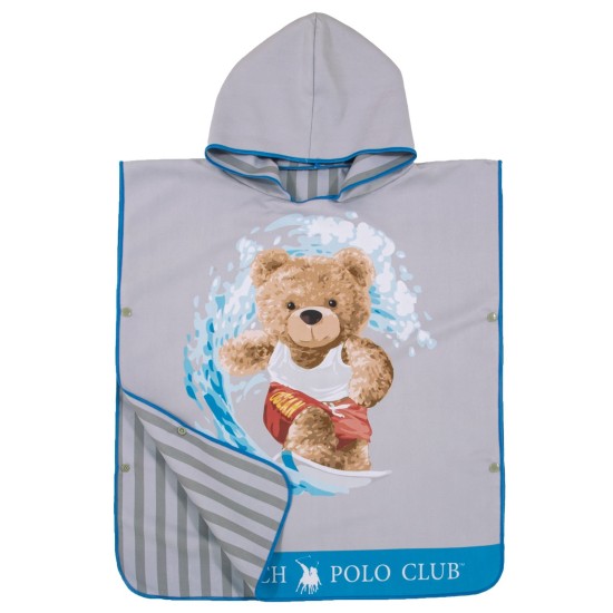 Poncho Θαλάσσης Παιδικο Essential Junior 4179 Micro Polo Club (50x115) 1Τεμ