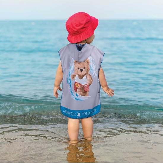 Poncho Θαλάσσης Παιδικο Essential Junior 4179 Micro Polo Club (50x115) 1Τεμ
